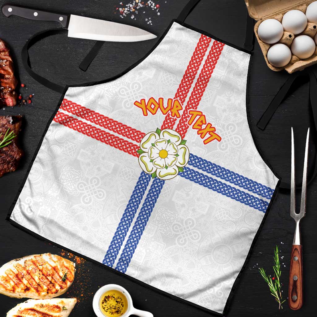 Personalized Yorkshire Celtic Heritage Apron Cross Style - Wonder Print Shop