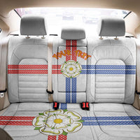 Personalized Yorkshire Celtic Heritage Back Car Seat Cover Cross Style - Wonder Print Shop