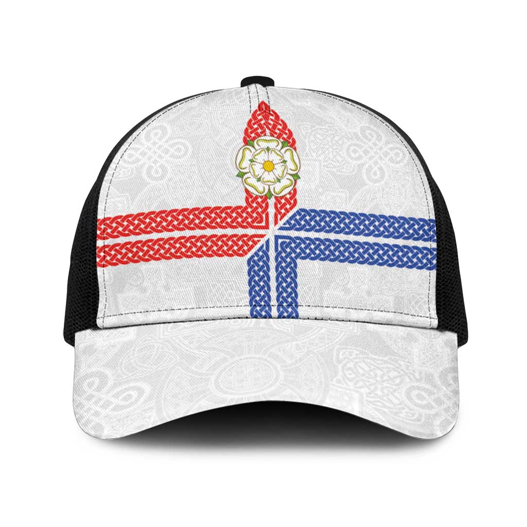Yorkshire Celtic Heritage Baseball Net Cap Cross Style - Wonder Print Shop