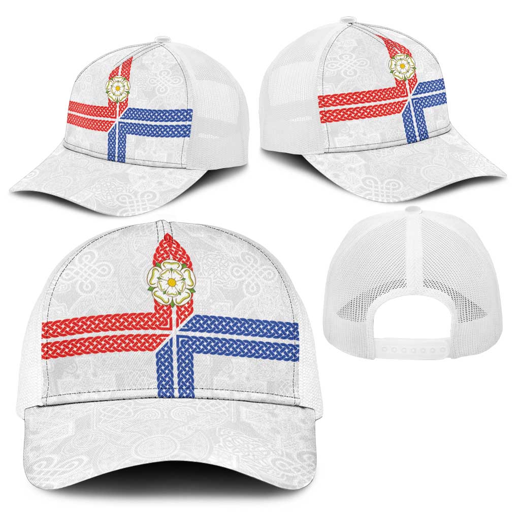 Yorkshire Celtic Heritage Baseball Net Cap Cross Style - Wonder Print Shop