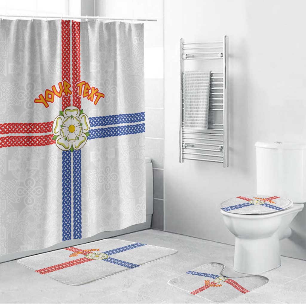 Personalized Yorkshire Celtic Heritage Bathroom Set Cross Style - Wonder Print Shop