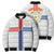Personalized Yorkshire Celtic Heritage Bomber Puffer Jacket Cross Style - Wonder Print Shop