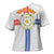 Personalized Yorkshire Celtic Heritage Cross Shoulder Shirt Cross Style - Wonder Print Shop
