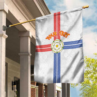 Personalized Yorkshire Celtic Heritage Garden Flag Cross Style - Wonder Print Shop