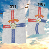 Personalized Yorkshire Celtic Heritage Garden Flag Cross Style - Wonder Print Shop