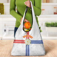Personalized Yorkshire Celtic Heritage Grocery Bag Cross Style - Wonder Print Shop