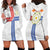 Personalized Yorkshire Celtic Heritage Hoodie Dress Cross Style - Wonder Print Shop