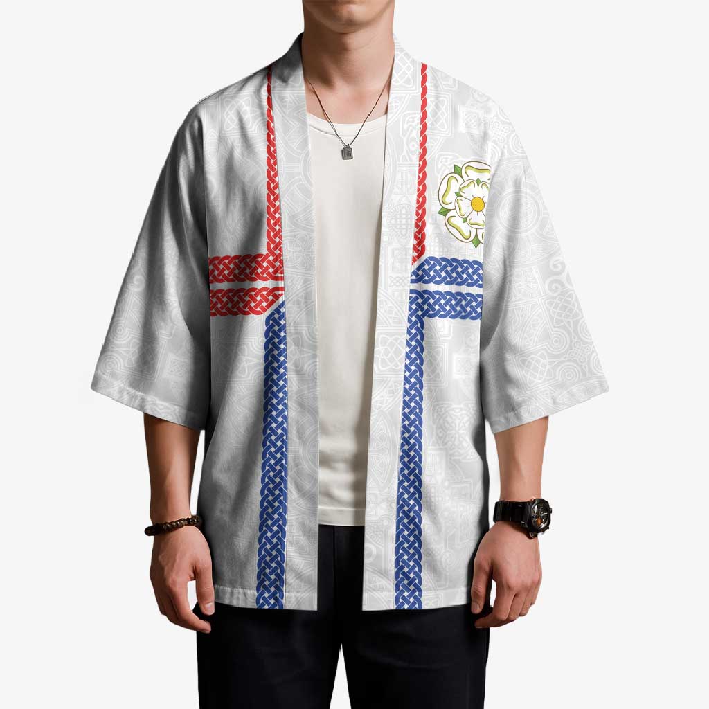 Personalized Yorkshire Celtic Heritage Kimono Cross Style - Wonder Print Shop