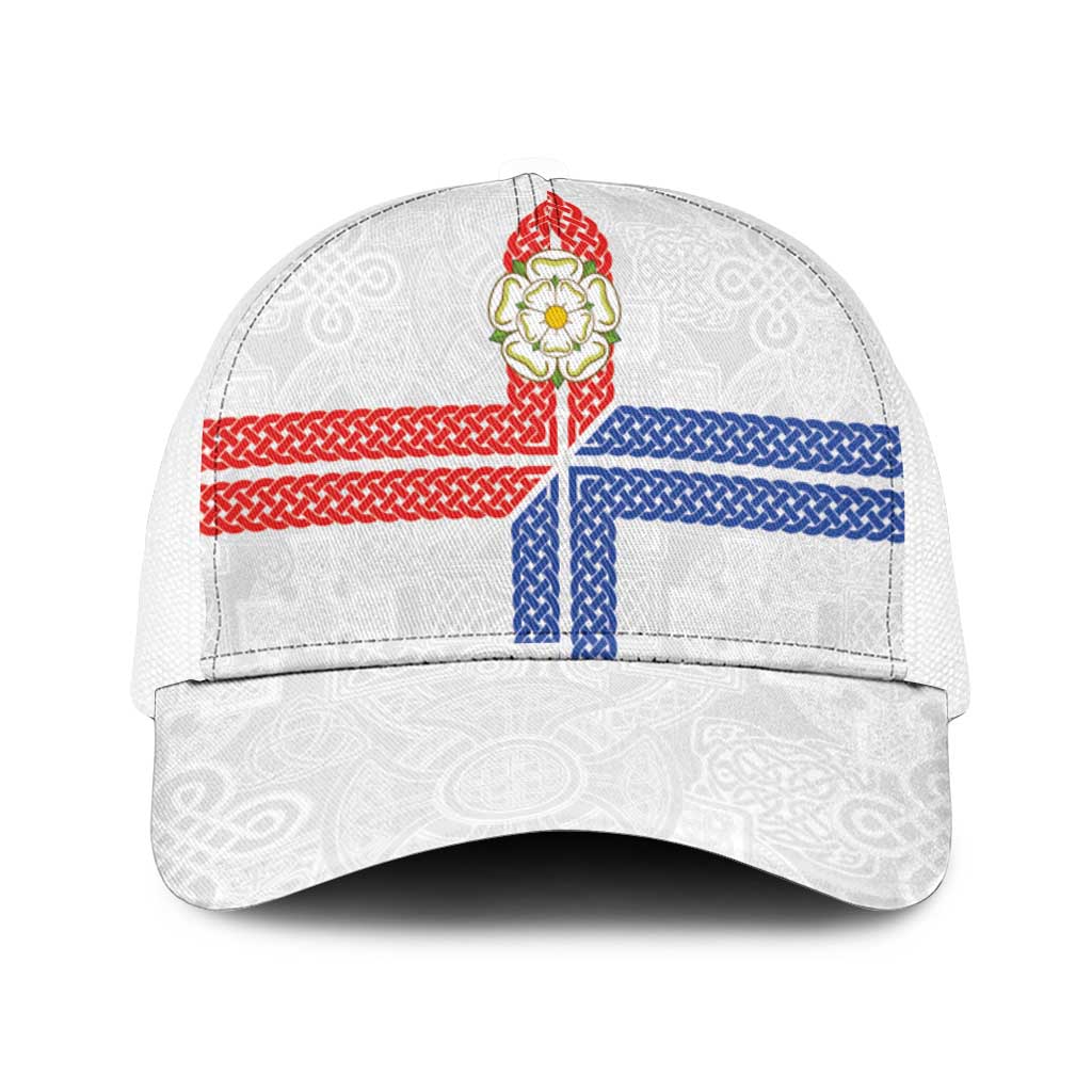 Yorkshire Celtic Heritage Mesh Trucker Cap Cross Style - Wonder Print Shop