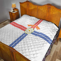 Personalized Yorkshire Celtic Heritage Quilt Cross Style - Wonder Print Shop