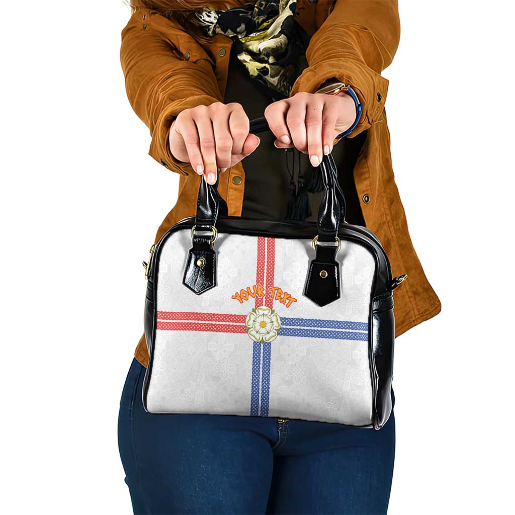 Personalized Yorkshire Celtic Heritage Shoulder Handbag Cross Style - Wonder Print Shop