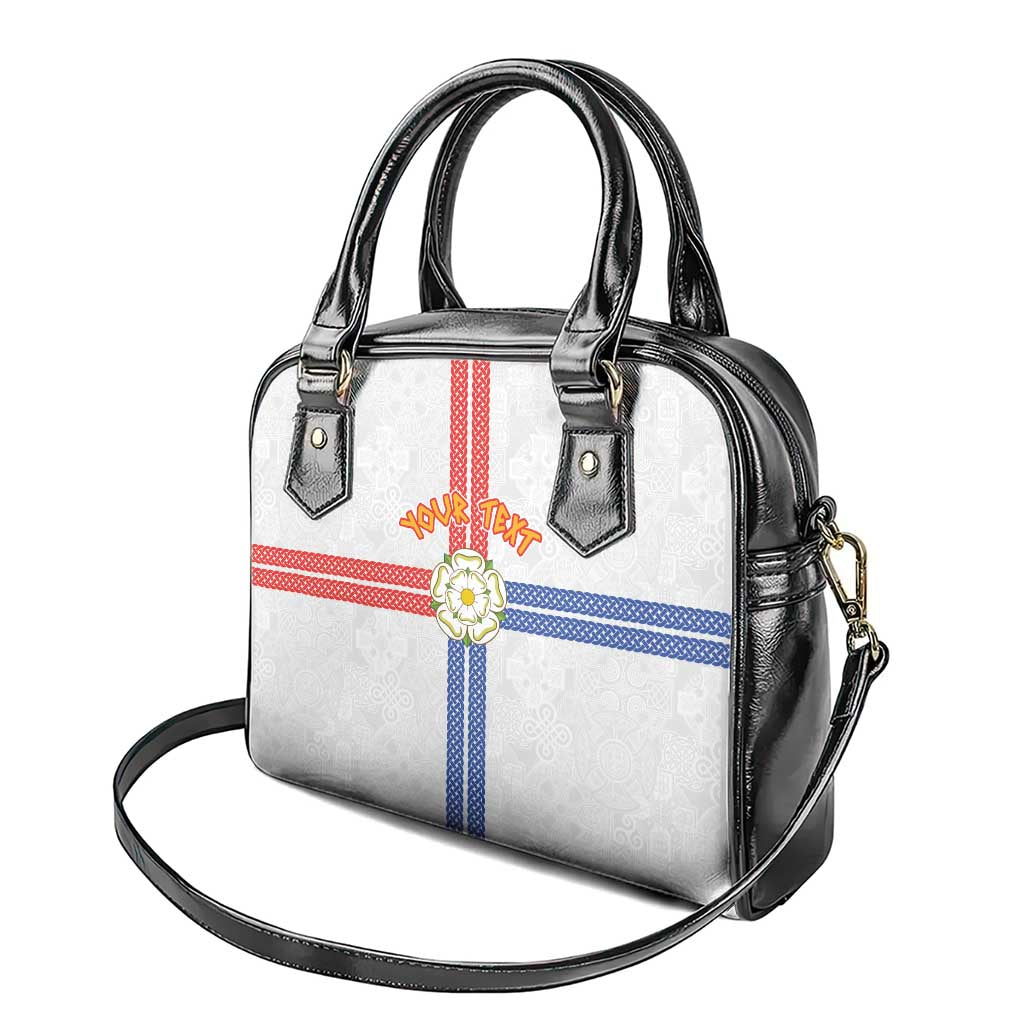 Personalized Yorkshire Celtic Heritage Shoulder Handbag Cross Style - Wonder Print Shop