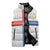 Personalized Yorkshire Celtic Heritage Sleeveless Puffer Jacket Cross Style - Wonder Print Shop