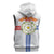 Personalized Yorkshire Celtic Heritage Sleeveless Zip Hoodie Cross Style - Wonder Print Shop