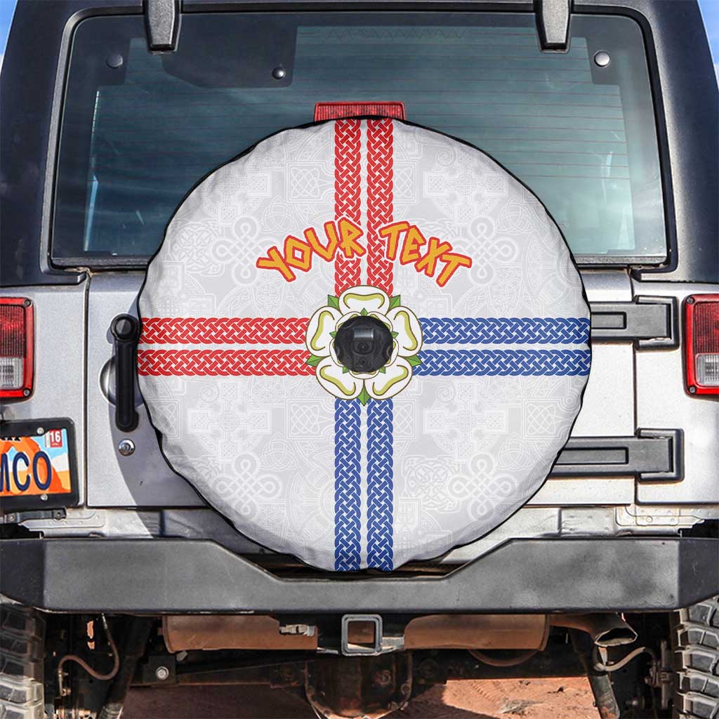 Personalized Yorkshire Celtic Heritage Spare Tire Cover Cross Style - Wonder Print Shop