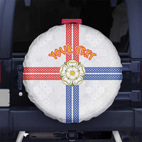 Personalized Yorkshire Celtic Heritage Spare Tire Cover Cross Style - Wonder Print Shop