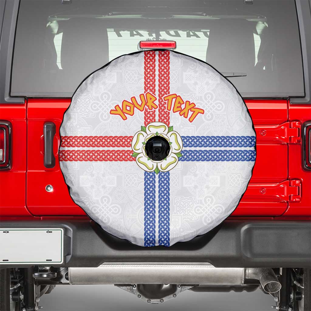 Personalized Yorkshire Celtic Heritage Spare Tire Cover Cross Style - Wonder Print Shop