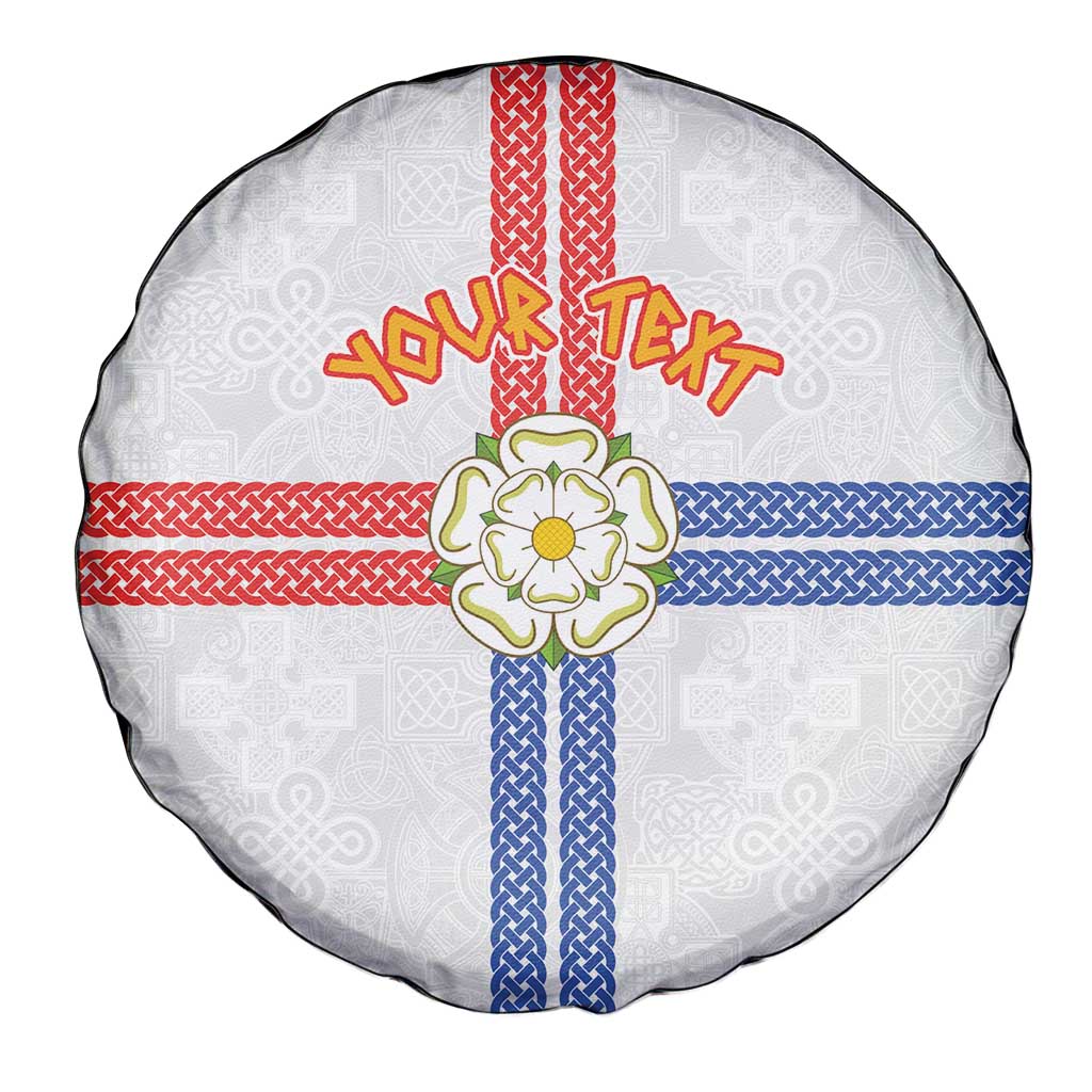 Personalized Yorkshire Celtic Heritage Spare Tire Cover Cross Style - Wonder Print Shop