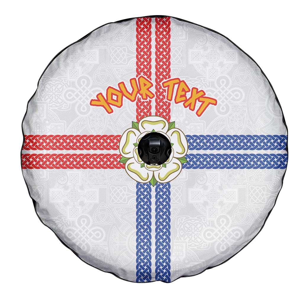 Personalized Yorkshire Celtic Heritage Spare Tire Cover Cross Style - Wonder Print Shop
