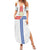 Personalized Yorkshire Celtic Heritage Summer Maxi Dress Cross Style - Wonder Print Shop