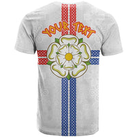 Personalized Yorkshire Celtic Heritage T Shirt Cross Style - Wonder Print Shop