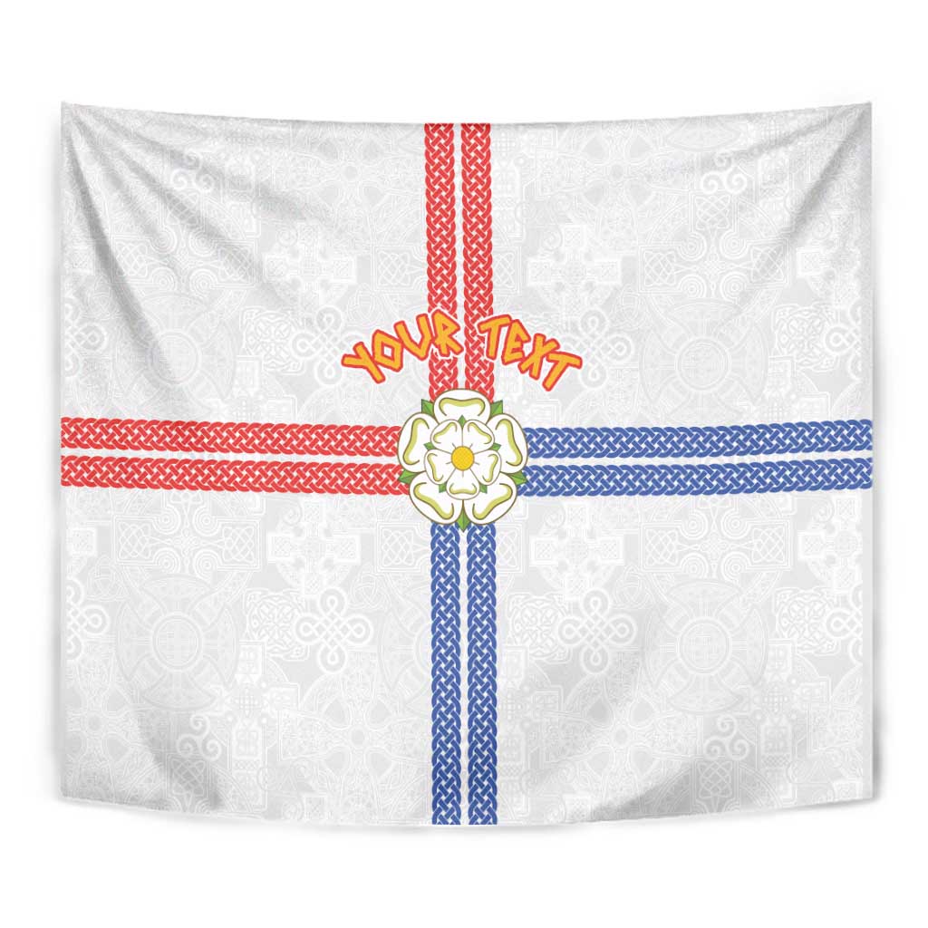 Personalized Yorkshire Celtic Heritage Tapestry Cross Style - Wonder Print Shop