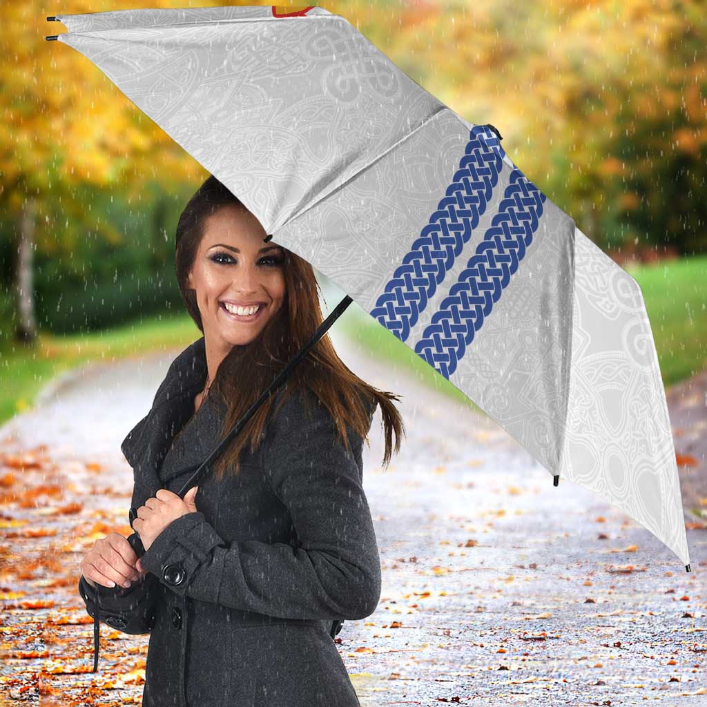 Personalized Yorkshire Celtic Heritage Umbrella Cross Style - Wonder Print Shop