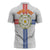 Personalized Yorkshire Celtic Heritage Zipper Polo Shirt Cross Style - Wonder Print Shop