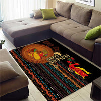 Happy Kwanzaa African Tribal Pattern Area Rug - Wonder Print Shop