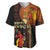 Happy Kwanzaa African Tribal Pattern Baseball Jersey - Wonder Print Shop