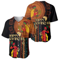 Happy Kwanzaa African Tribal Pattern Baseball Jersey - Wonder Print Shop