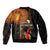 Happy Kwanzaa African Tribal Pattern Bomber Jacket - Wonder Print Shop