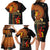 Happy Kwanzaa African Tribal Pattern Family Matching Long Sleeve Bodycon Dress and Hawaiian Shirt - Wonder Print Shop
