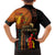 Happy Kwanzaa African Tribal Pattern Family Matching Puletasi and Hawaiian Shirt - Wonder Print Shop