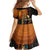 Happy Kwanzaa African Tribal Pattern Family Matching Puletasi and Hawaiian Shirt - Wonder Print Shop
