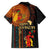 Happy Kwanzaa African Tribal Pattern Family Matching Puletasi and Hawaiian Shirt - Wonder Print Shop