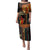 Happy Kwanzaa African Tribal Pattern Family Matching Puletasi and Hawaiian Shirt - Wonder Print Shop