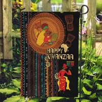 Happy Kwanzaa African Tribal Pattern Garden Flag - Wonder Print Shop