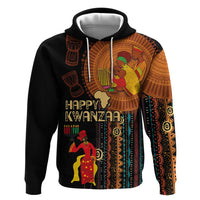 Happy Kwanzaa African Tribal Pattern Hoodie - Wonder Print Shop