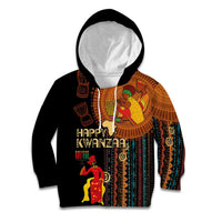 Happy Kwanzaa African Tribal Pattern Kid Hoodie - Wonder Print Shop