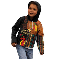 Happy Kwanzaa African Tribal Pattern Kid Hoodie - Wonder Print Shop