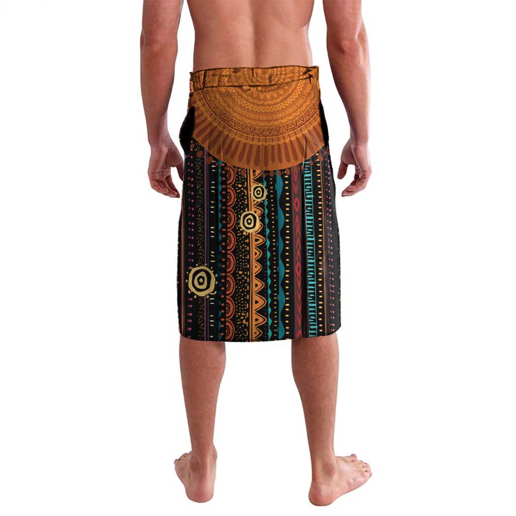 Happy Kwanzaa African Tribal Pattern Lavalava - Wonder Print Shop