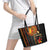 Happy Kwanzaa African Tribal Pattern Leather Tote Bag - Wonder Print Shop