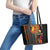 Happy Kwanzaa African Tribal Pattern Leather Tote Bag - Wonder Print Shop