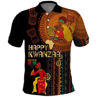Happy Kwanzaa African Tribal Pattern Polo Shirt - Wonder Print Shop
