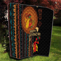 Happy Kwanzaa African Tribal Pattern Quilt - Wonder Print Shop