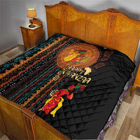 Happy Kwanzaa African Tribal Pattern Quilt - Wonder Print Shop