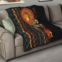 Happy Kwanzaa African Tribal Pattern Quilt - Wonder Print Shop