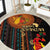 Happy Kwanzaa African Tribal Pattern Round Carpet