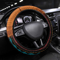 Happy Kwanzaa African Tribal Pattern Steering Wheel Cover - Wonder Print Shop